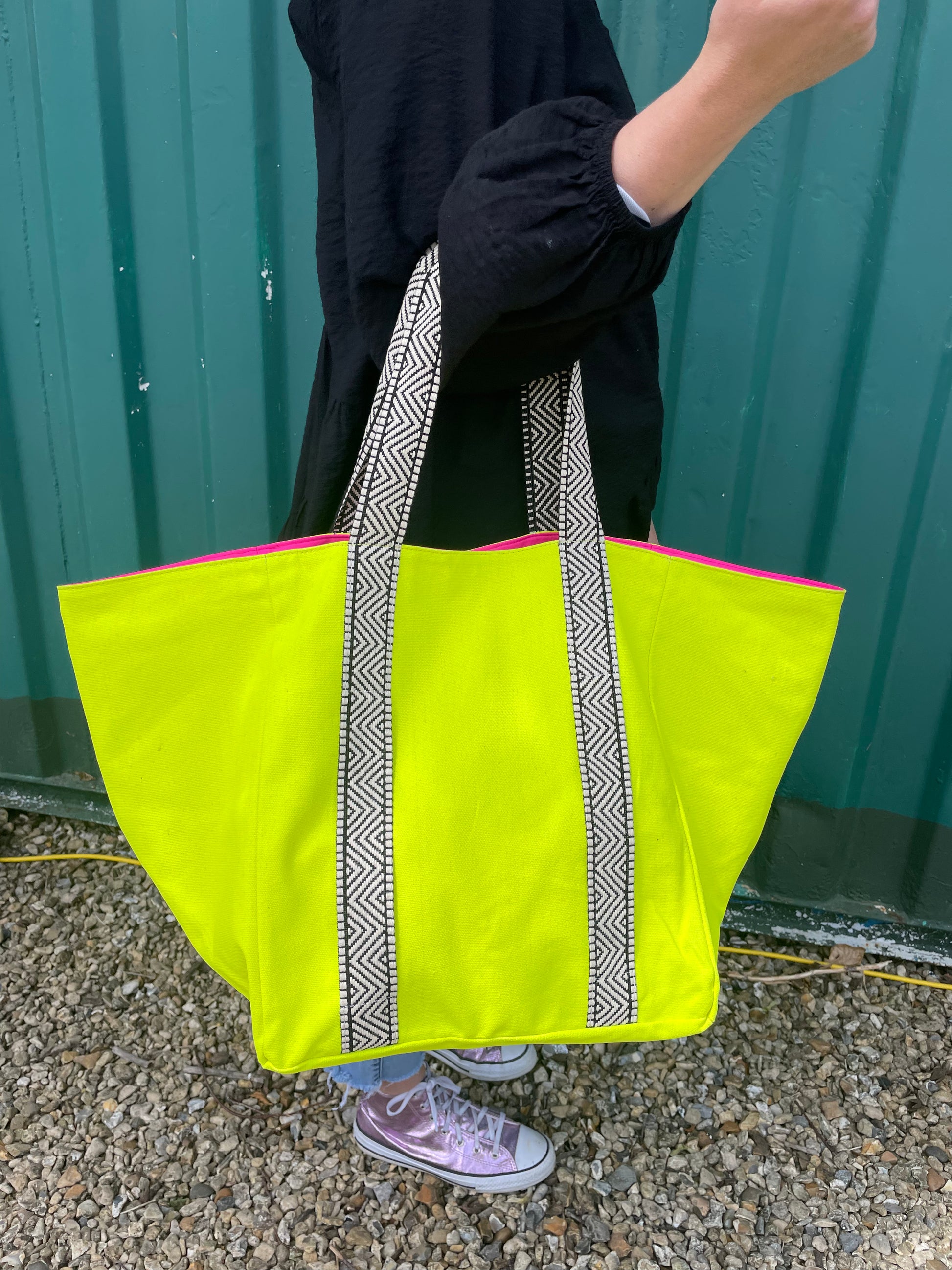 YELLOW BEACH BAG - Cockatoo