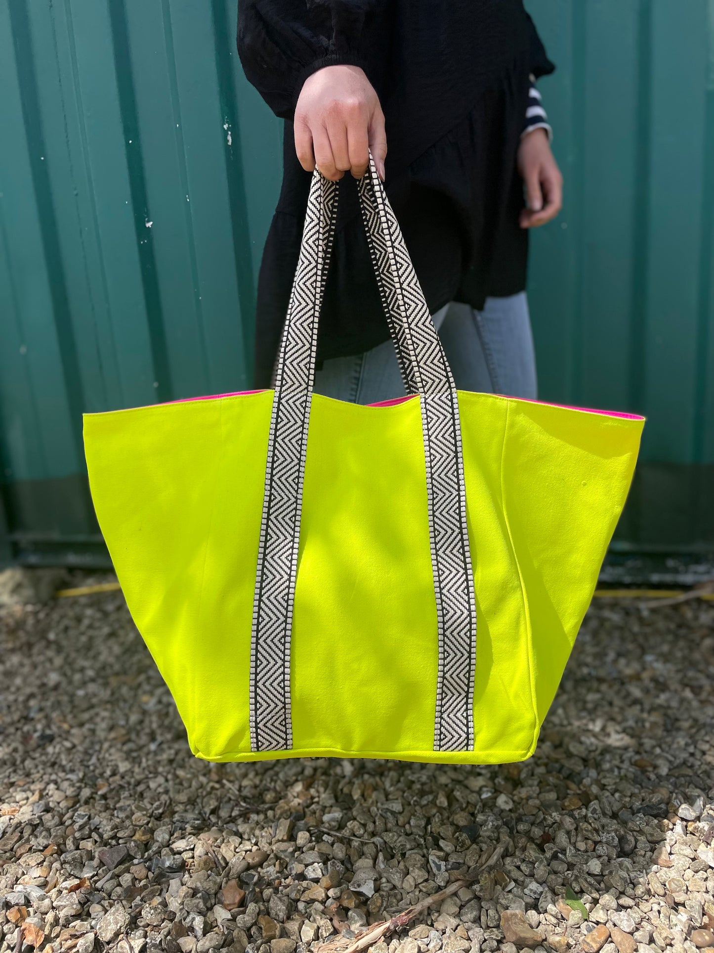 YELLOW BEACH BAG - Cockatoo