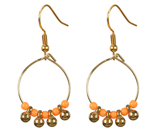 DINKY EARRINGS - ORANGE - Cockatoo